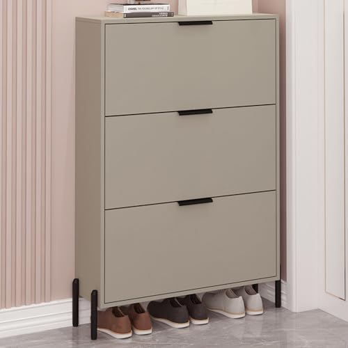 Armoire à chaussures étroite gain de place pour couloir et petite entrée