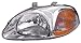 Eagle Eyes HD136-A001L Honda Driver Side Head Lamp