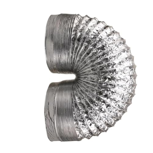 Manguera de conducto aluminio flexible de 200x8cm para extractor 2