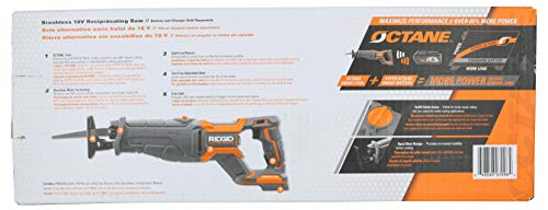 18-Volt Octane™ Lithium-Ion Cordless Brushless Reciprocating Saw (Tool-Only) With Reciprocating Saw Blade #TOP7