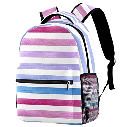 Sac à dos de voyage tricolore pour le campus et les escapades