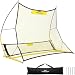 PodiuMax 2019 Upgraded Portable Soccer Trainer, 2 in 1 Soccer Rebounder Net to Improve Soccer Passing and Solo Skills, 6ft x 4.7ft