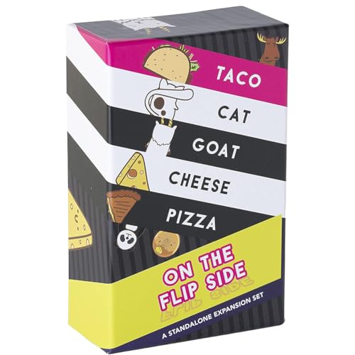 WUSJCOF | Pizza Queso de Cabra de Gato Taco | Juego de Cartas | 1 pieza | Juego de fiesta para 2-8 jugadores | Party Expansion | A partir de 8 años | Tiempo de juego de 10-30 minutos | Versión inglesa