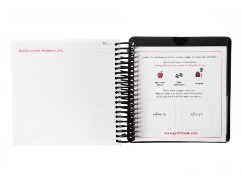 Fitlosophy FTBK-BLK-001 Fitbook: 12 Week Fitness Journal And Planner thumb #14
