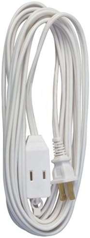 Master Electrician 09415ME 20-Feet Vinyl Cube Tap Extension Cord, White