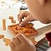 Wooden Brain Teaser Puzzles for Kids Children & Adults. New Level of Challenge for Those who Love Good Mental Workout