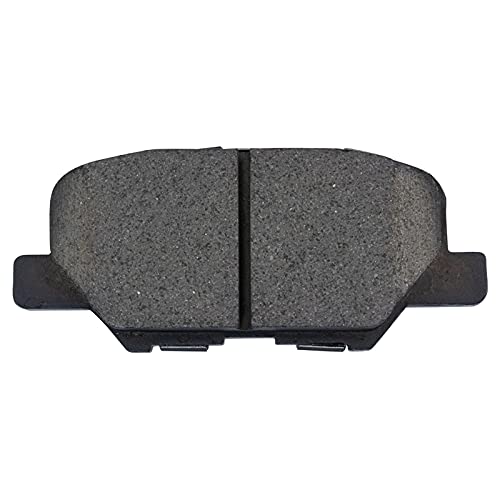 Image of TRQ Rear Brake Pad and Rotor Set Ceramic Compatible with 2014-2016 Mazda 3 Mexico Built