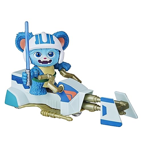 Hasbro Star Wars Les Aventures Des Petits Jedi Nubs Et Speeder Bike - vue 7