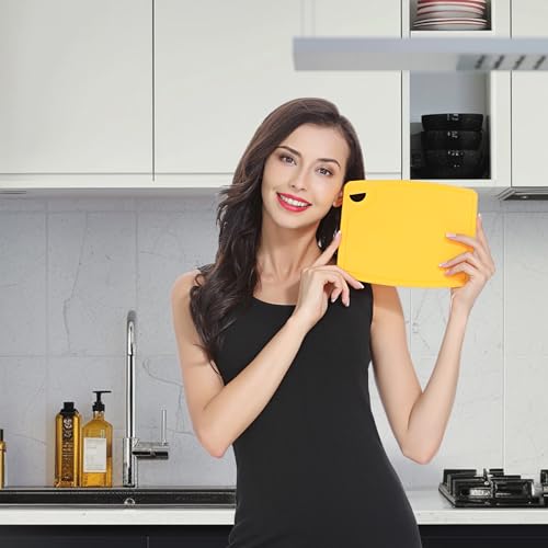 Silicone-Thick-Cutting-Boards-Mats-Set-of-3-Foldable-Flexible-Design-Juice-Grooves-Easy-Grip-Handle-Dishwasher-Safe-for-KitchenBPA-free-Silicone-Cutting-Board-Light-Green