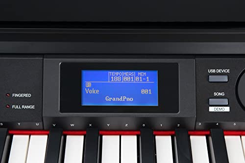 Classic Cantabile DP-A 410 Piano Numérique – 88 touches clavier électronique – Synthetiseur avec USB-MIDI, 600 voix, 128… - Les Beatles, Paul McCartney, John Lennon, RIngo Starr, George Harrison Classic Cantabile DP-A 410 Piano Numérique - 88 touches clavier électronique - Synthetiseur avec USB-MIDI, 600 voix, 128… – Image 8