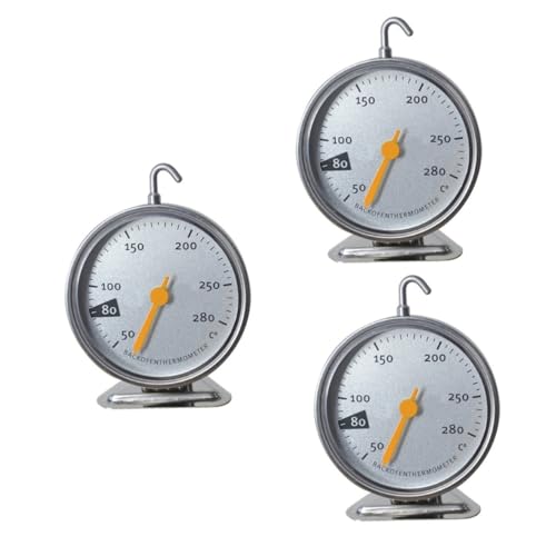 TOPBATHY 3St Ofenthermometer Digitales Lebensmittelthermometer Mikrowellen-Thermometer Ofentemperaturanzeige haushaltsthermometer home thermometer Fieberthermometer für zu Hause