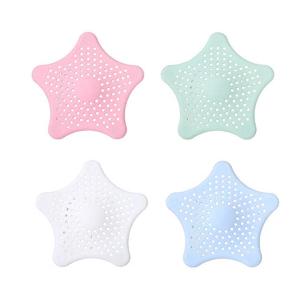 Panihari Silicone Drain Hair Catcher, Kitchen Sink Strainer - Bathroom Shower Sink Stopper - Drain Cover Hair Trap, Filter for Kitchen Bathroom Tub, Product Size 15 Cm Random Colors, 4pc (B09K5N95KJ) Amazon Price History, Amazon Price Tracker