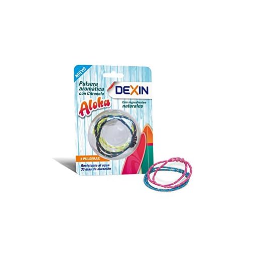 Pulsera DEXIN ALOHA Aromaterapia 2018 2 uds