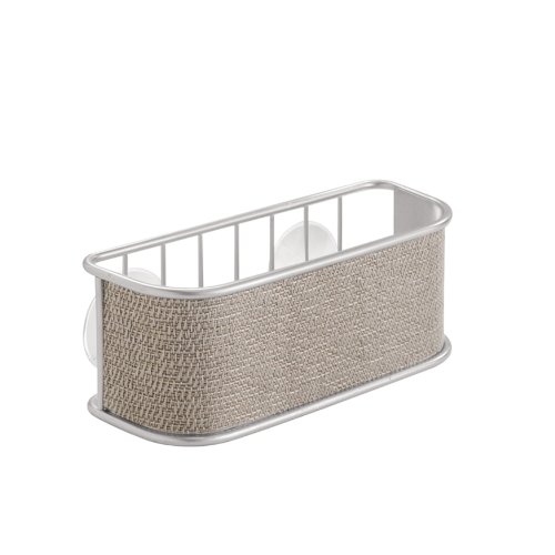 InterDesign Soporte para Jabón, Metal, Plateado, 6.5x16x6.3 cm