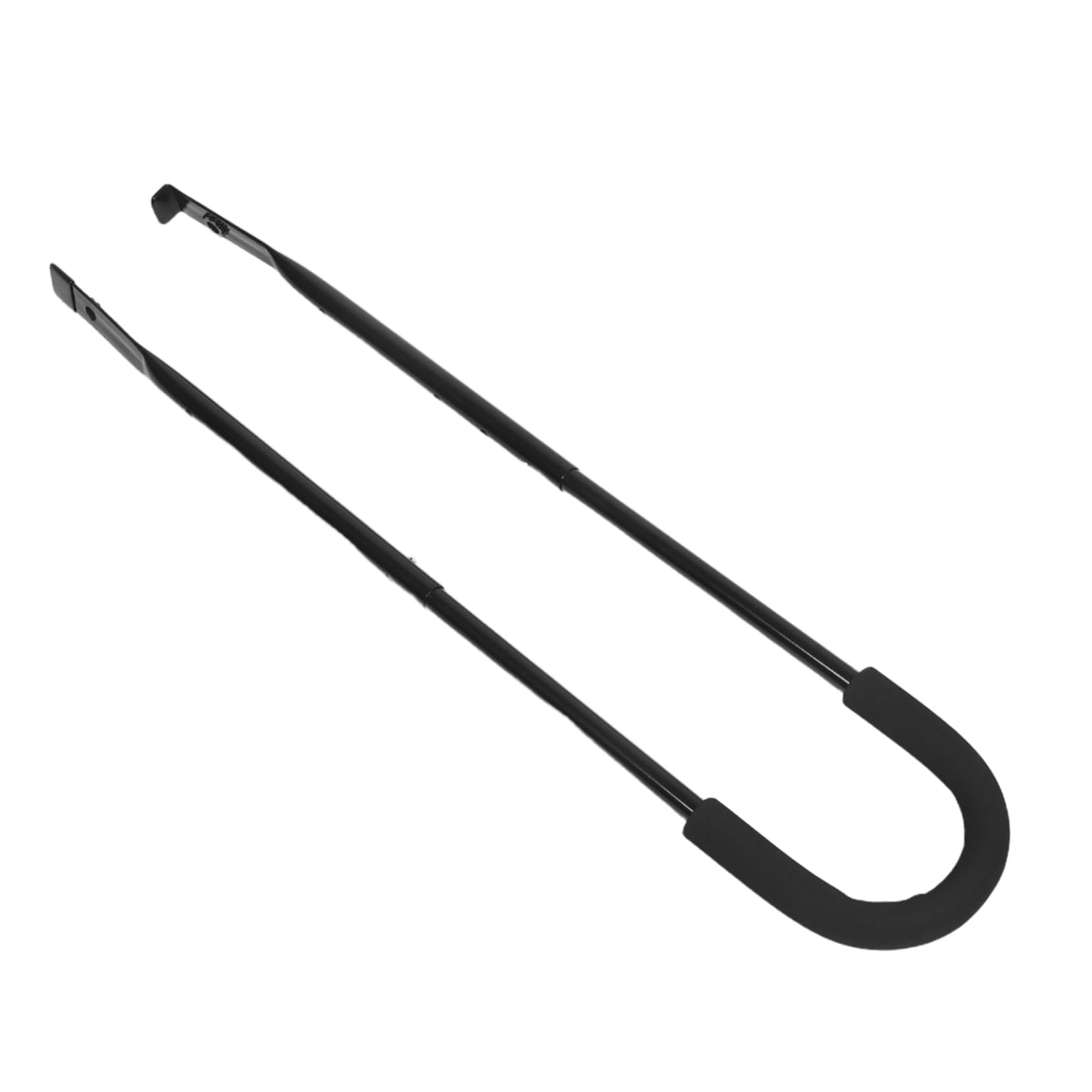 Ergonomiczny Uchwyt Treningowy Do Roweru Dziecięcego Wytrzymały Czarny Push Bar Do Nauki Jazdy bez Kółek Bocznych Szybki Montaż Stabilność Różnych Nawierzchniach Użytku Wewnątrz i
