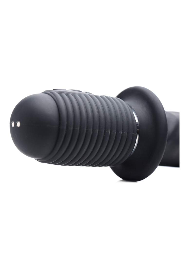 Power Pounder Vibrating and Thrusting Silicone Dildo : Amazon.co.uk: Health  & Personal Care