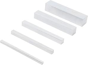 Blocos de configuração, conjunto de medidor de altura de empilhamento 5PCS de alumínio com gravação a para marceneiros para serra de mesa