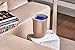 Lexon OBLIO Wireless Phone Charger with UV Sanitizer, QI Certified Fast Charging Station 10W, Gold