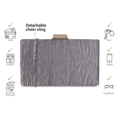 Image of Mochi Women's Fashionable Faux Leather Clutch