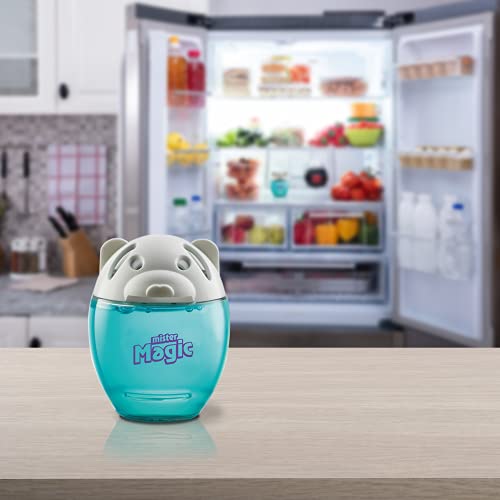 Mister Magic Babyschale für den Kühlschrank, mit Bicarbonat und Meersalz, hält das Aroma der Lebensmittel unverändert, hält bis zu 3 Monate