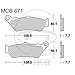 Produktbild TRW Automotive AfterMarket MCB671SH Motorradbremsbelag