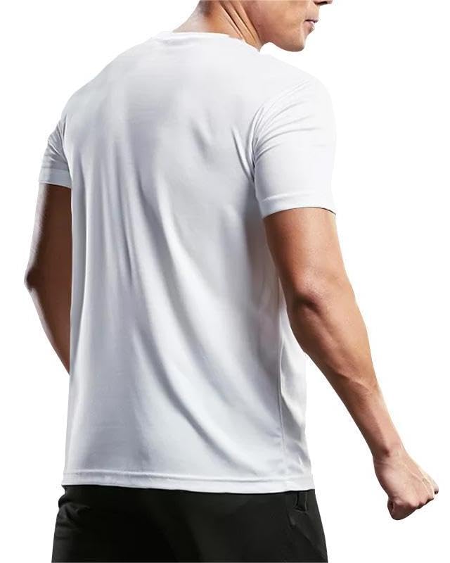 Image of Noble Monk Men's Regular Fit T Shirt |Half Sleeves |Round Neck | Casual T-Shirt for Me
