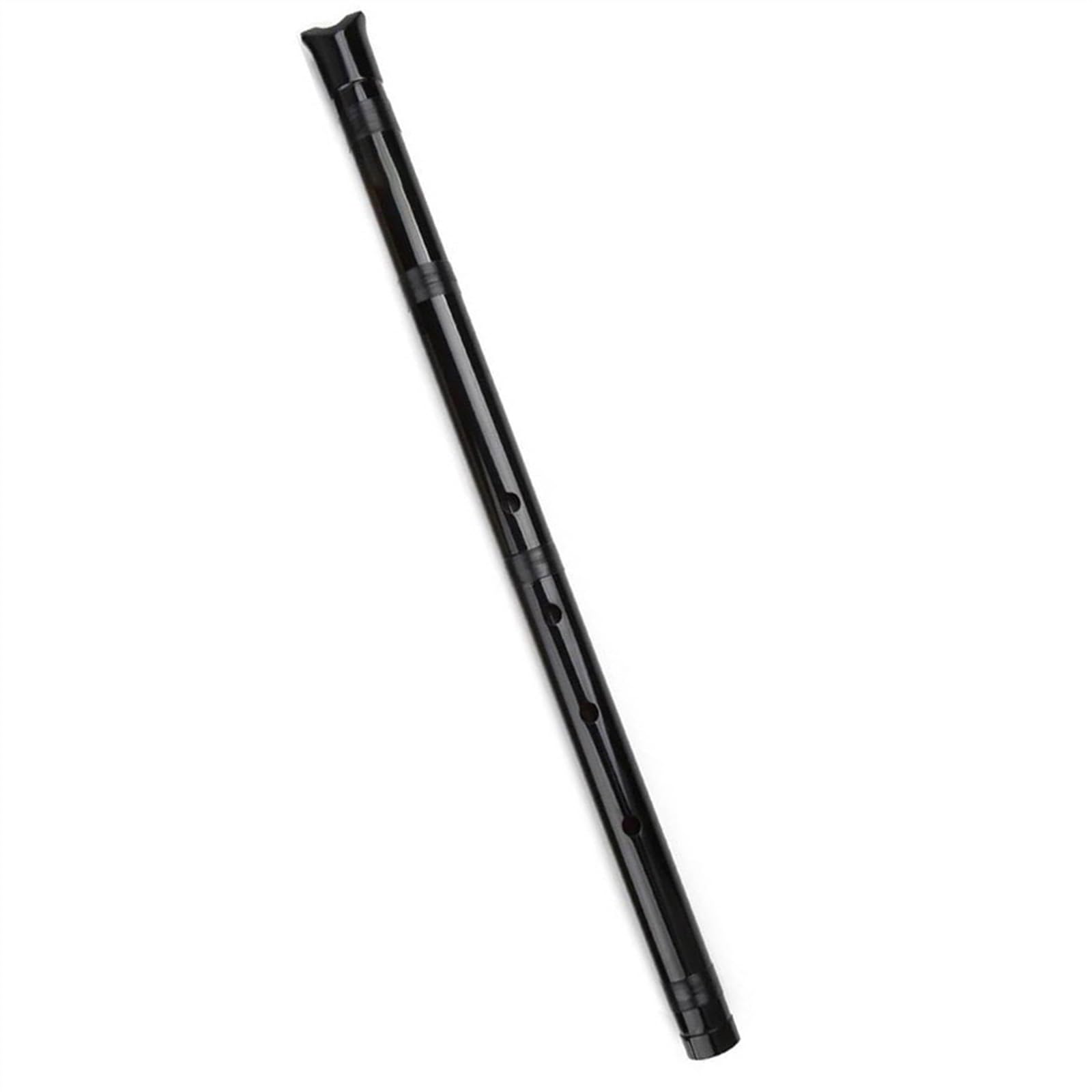 D-Taste 5-Loch selbstgemachte vertikale Bambusflöte Holzblasinstrument Shakuhachi mit Tasche Professional Spielen Bambusflöte (Color : Bk2)