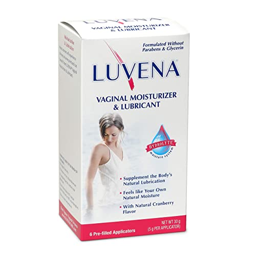 LUVENA Moisturizer - Vaginal Moisturizer & Menopause Support for Women - Feminine Intimate Dryness,...