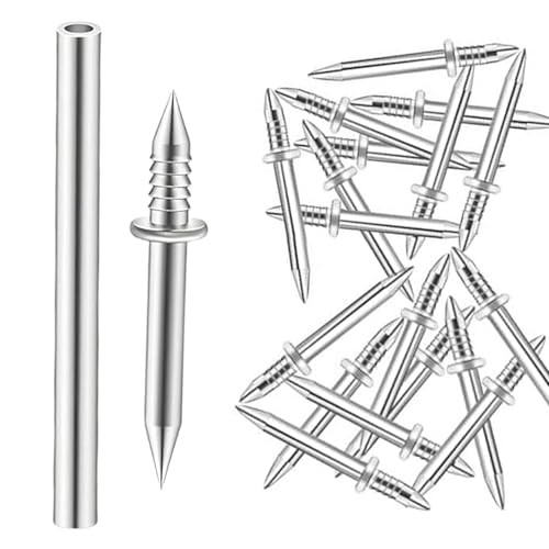 300-Piece Double-Head Skirting Board Nails – Durable Nails for Wood, Wall, and Baseboard Installation