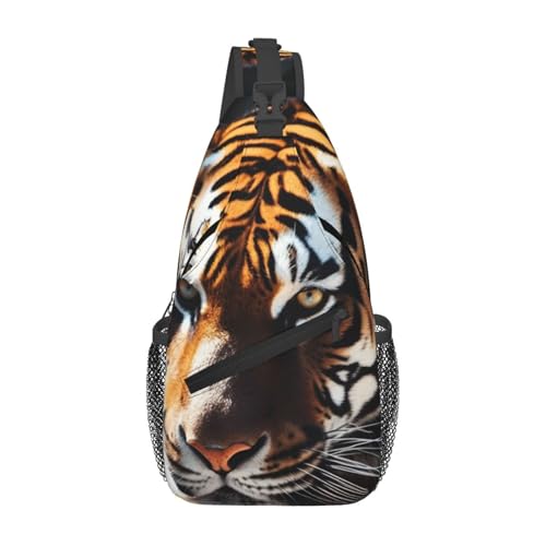 Bolso cruzado Tiger Wild Animal para hombre y mujer miniatura 1