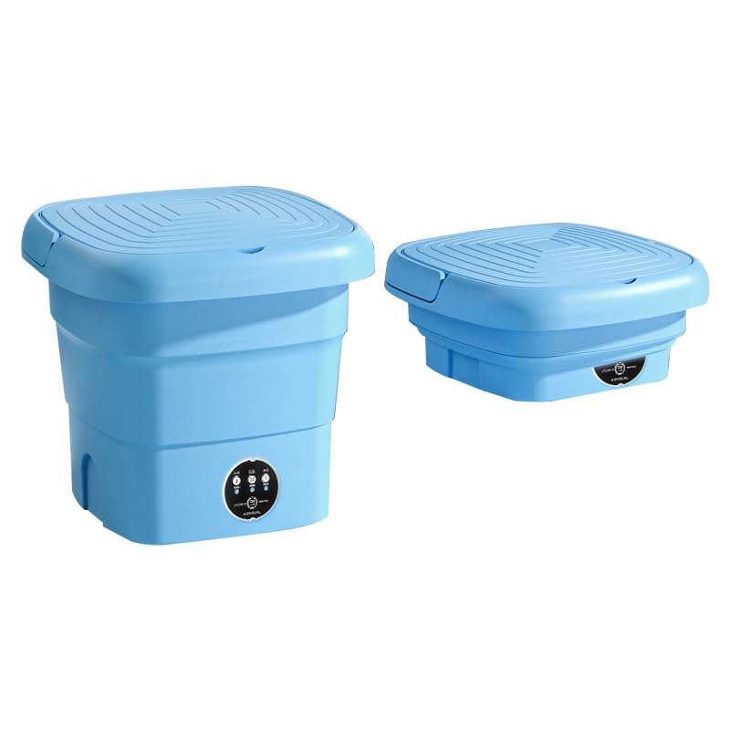 Mini lavadora portátil de 4.5 L con extraÃble y cesta de centrifugado plegable, 3 modos de limpieza, máquina plegable para ropa interior y ropa pequeña