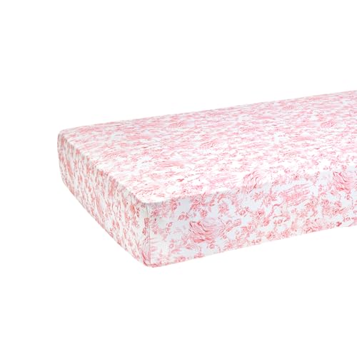 Image of Posh Peanut Baby Crib Sheets for Boys & Girls - Viscose from Bamboo Crib Sheets for Standard Baby Mattresses (52 inch X 28 inch X 9 inch) Antoinette