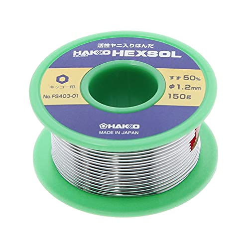 白光(HAKKO) 巻はんだ 150g 直径0.6mm FS402-01 2mvetro FS402-01 すず