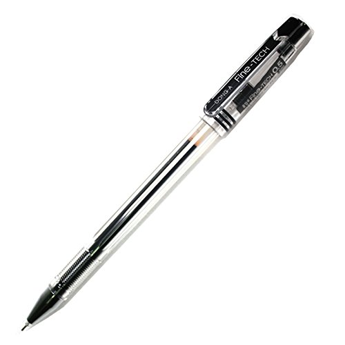 Bolígrafo Rollerball Dong-A Fine Tech 0.5 mm Negro x12 miniatura 3