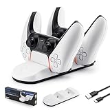 Permet la charge simultanée de deux manettes pour toujours disposer de manettes prêtes à jouer