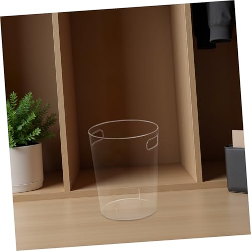 Caneca Transparente Ovalada de Plástico PET 22x19x16 cm miniatura 6