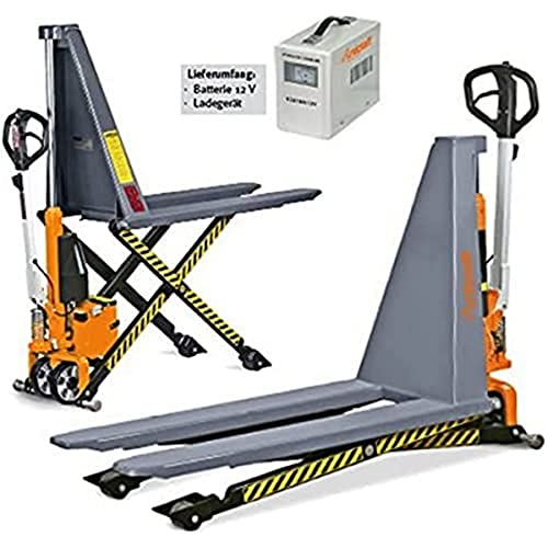 Unicraft PHW 1003 E – Hubwagen und Tisch in Schere MOTOR Riser