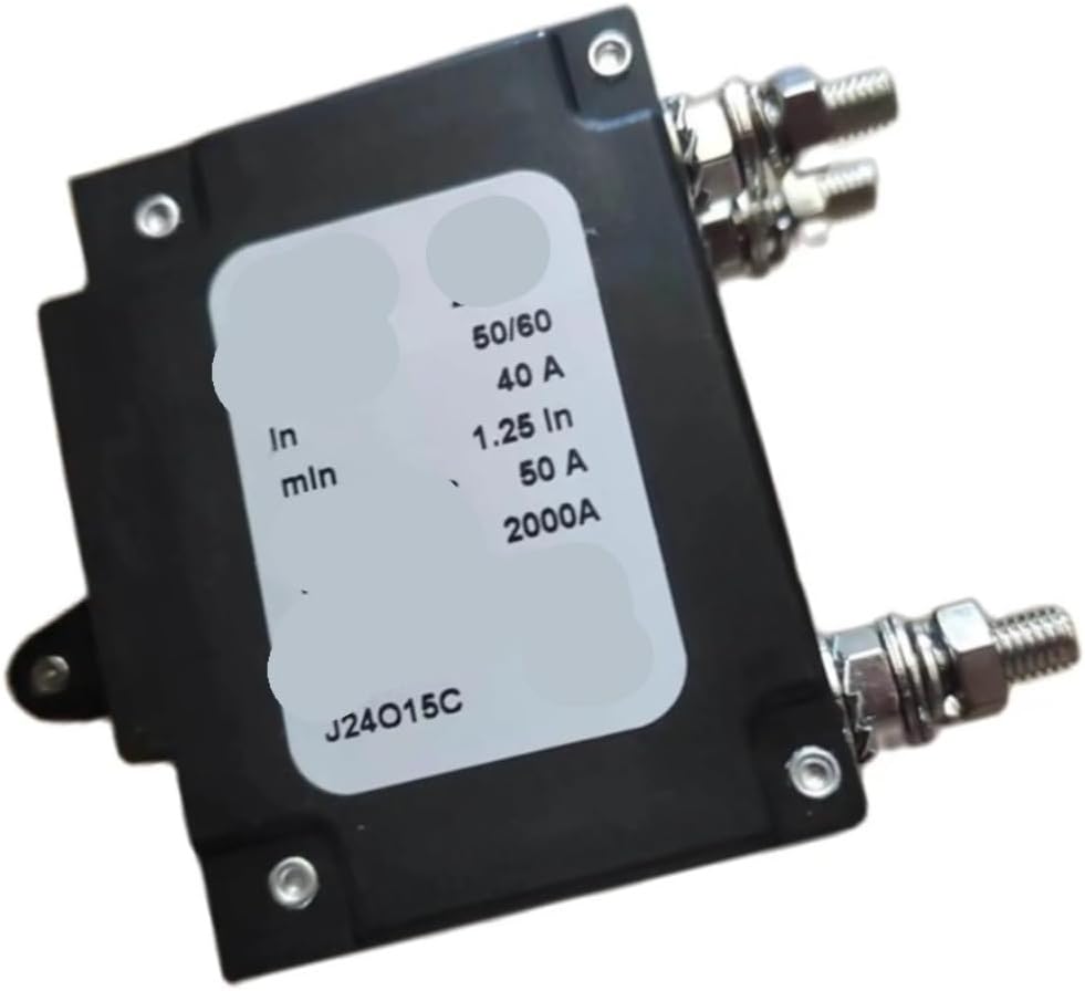 230V Input 40A Trip Current 50A Circuit Breaker Switch Compatible BSB1-50 Generator Components