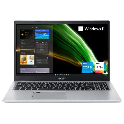 Acer Aspire 5 A515-56-53S3 Laptop | 15.6" Full HD IPS Display | 11th Gen Intel Core i5-1135G7 | Intel Iris Xe Graphics Cover