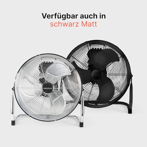 Ventilateur de sol chrome Proficare PC VL 3066 WM robuste - 8