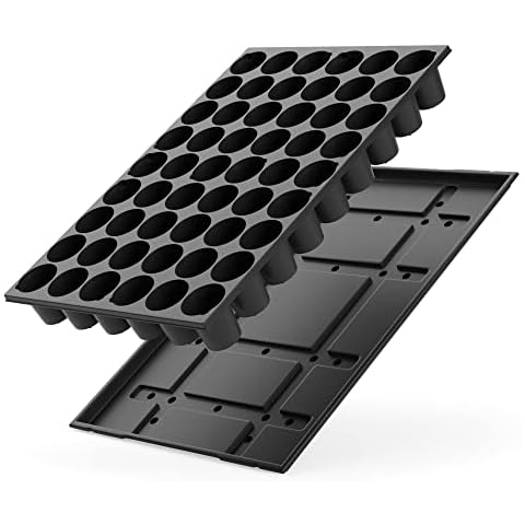 Quickpot Anzuchtplatte mit Untersetzer Stabiles Set Cover