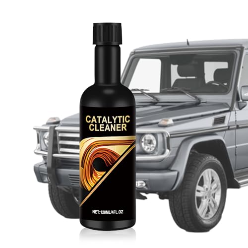Genérico Catalytic Cleaner | 120ml Liquid Carbon Remover | Exhaust System Cleaner | Automotive Engine Care Plug Injector Emission
