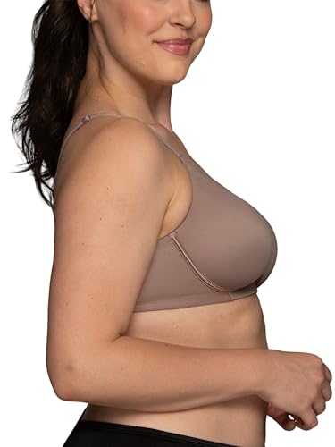 Image of Vanity Fair Women's Full Figure Beauty Back Smoothing Bra, 4 Way Stretch Fabric, Lightly Lined Cups up to H