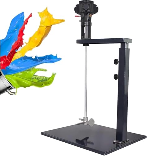 Agitador neumático agitador industrial con abrazadera mezcladora de barril, agitador de aire, herramienta de mezcla de pintura, mezclador neumático de pintura de 5 galones, agitador de aire con