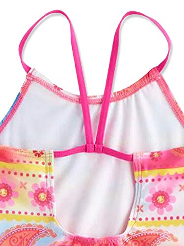 Shimmer and Shine Girls Swimwear Swimsuit (4, Pink)4