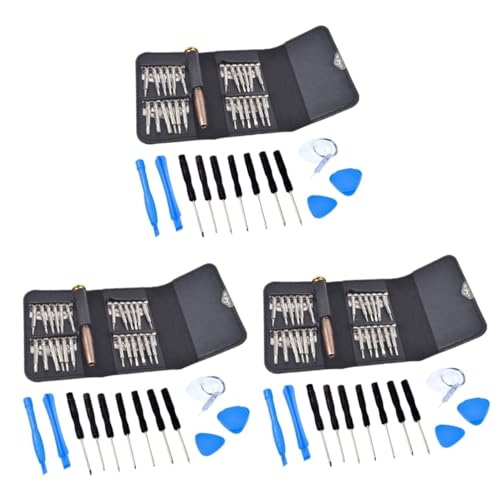 OSALADI 3 Sets 37 Pcs Tablet Repair Tool kit Screwdriver Disassemble Electronics kit Computer Watch Repair Hand Disassembly Group Tablet Tools for Tool Multipurpose