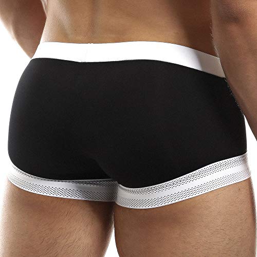 Mens Comfort Underpants Quads Trunk Micro Pouch Full Coverage Boxer Underwear2