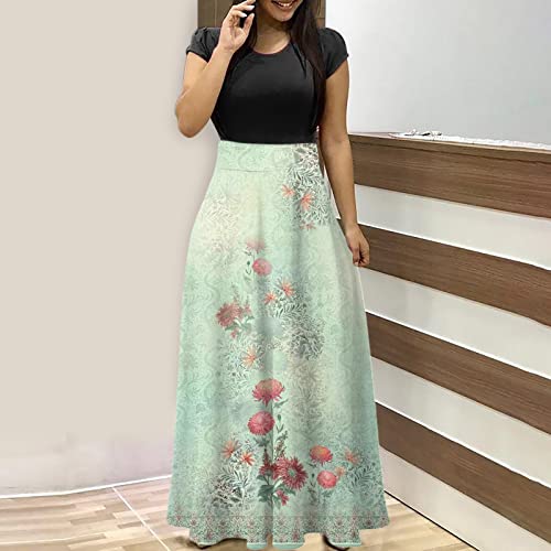 Ceboyel-Women-Flowy-Long-Maxi-Dress-Short-Sleeve-Floral-Summer-Dresses-Pleated-Hide-Belly-Dress-Teacher-Clothes-2023