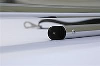 Vista 6 de SBU Parte superior Bimini de aluminio negro de 3 arcos compatible con Monterey 196 MONTURA BR I/O para modelos años 1995-1999