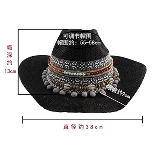 Chapeau de cowboy de voyage pour femme : l'accessoire idéal pour la plage et le soleil - 5